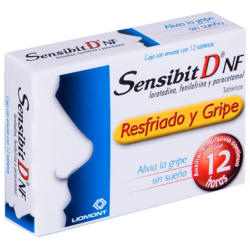 Sensibit d nf c/12 tabs.