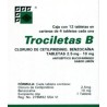 Trociletas-b c/3x4 tabs. limon 2.5/10mg