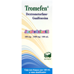 Tromefen jbe infantil 100mg-1500mg/100ml 120ml