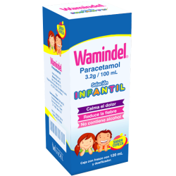 Wamindel infantil sol. 120 ml.