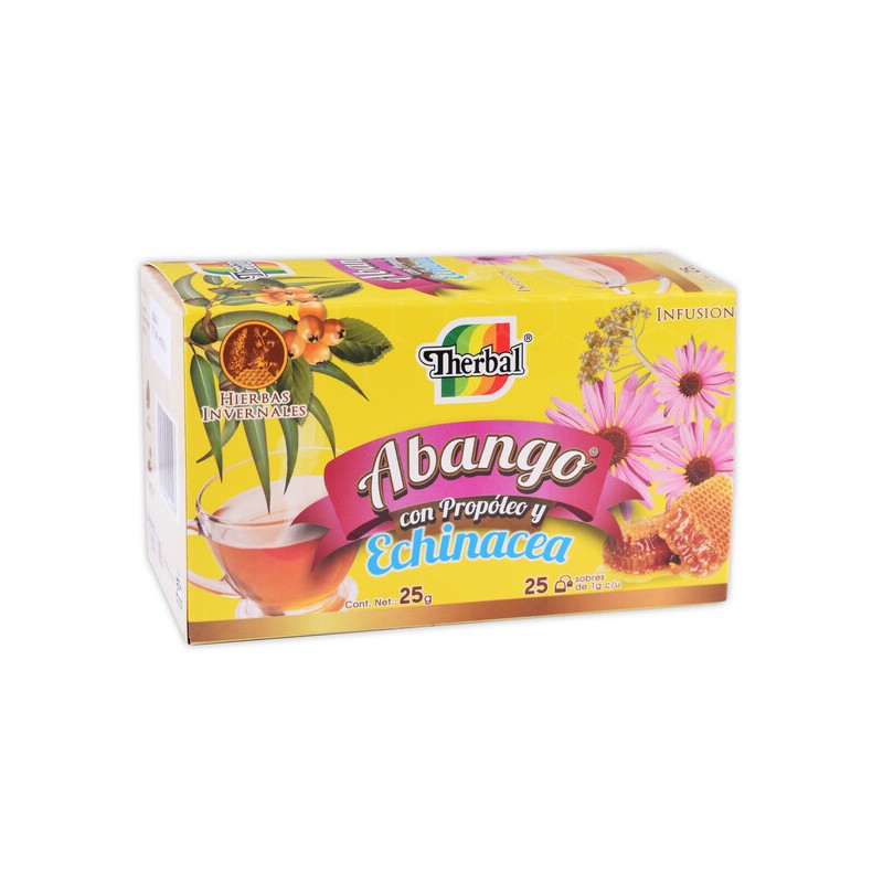 Abango c/propoleo/echinacea p/infusion c/25 sobs. 1 g.