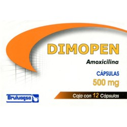 Dimopen c/12 caps. 500 mg.