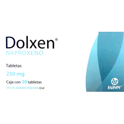 Dolxen tabletas 250 mg c/20