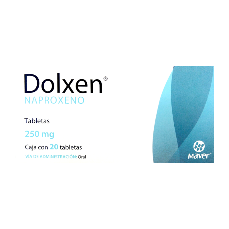Dolxen tabletas 250 mg c/20