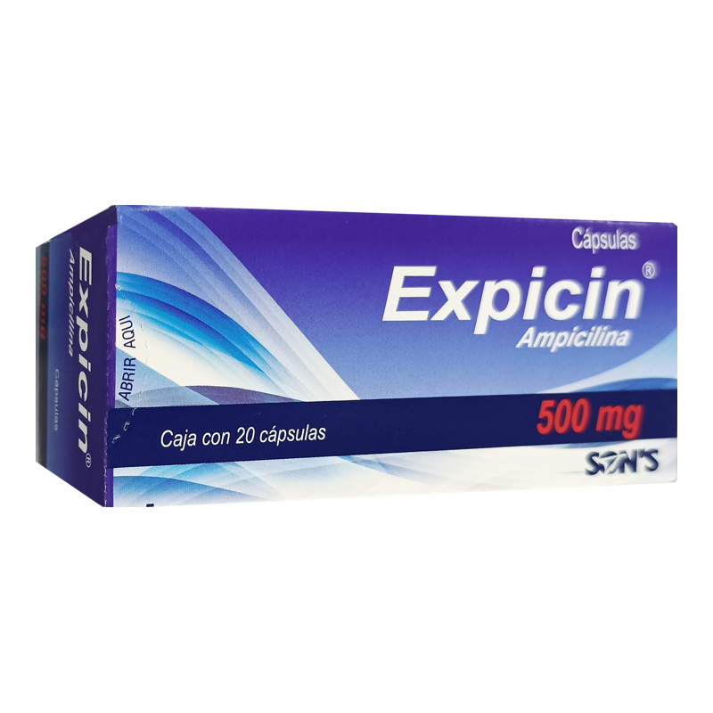 Expicin capsulas 500 mg c/20