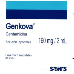 Genkova i.u. c/5 amp. 160 mg.