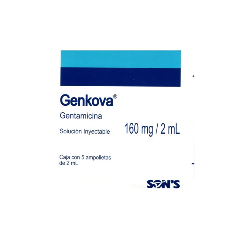 Genkova i.u. c/5 amp. 160 mg.
