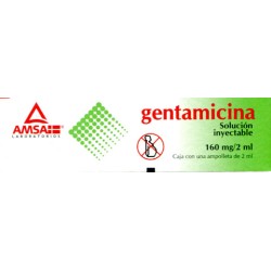 Gentamicina c/1 amp. 160 mg.