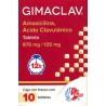 Gimaclav 12h c/10 tabs. 875mg/125mg