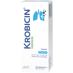 Krobicin susp. 60 ml. 125 mg/5 ml.