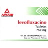 Levofloxacino c/7 tabs. 750 mg.
